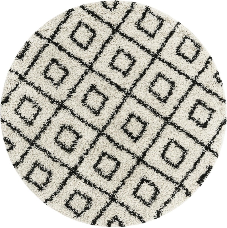 6' x 6' Brock · Geometric Shag Rug