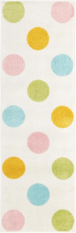 York · Polka dots rug, multi