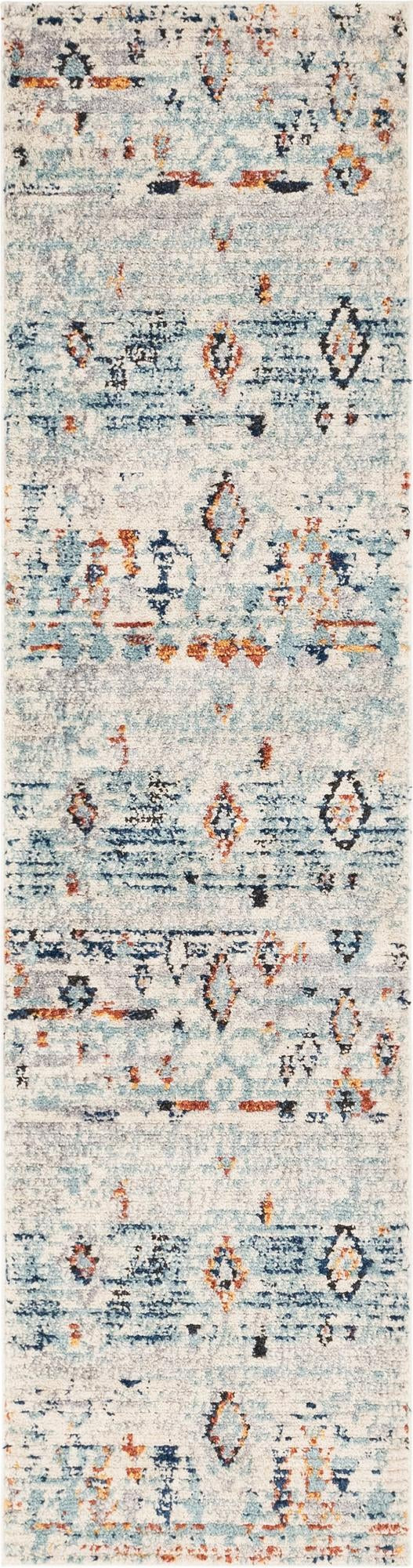 2' 7 x 10' Merriman · Abstract rug, cream
