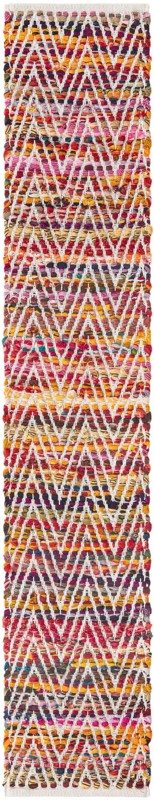 1' 2 x 6' 1 Hopkins · Chevron Chindi Rug, multi