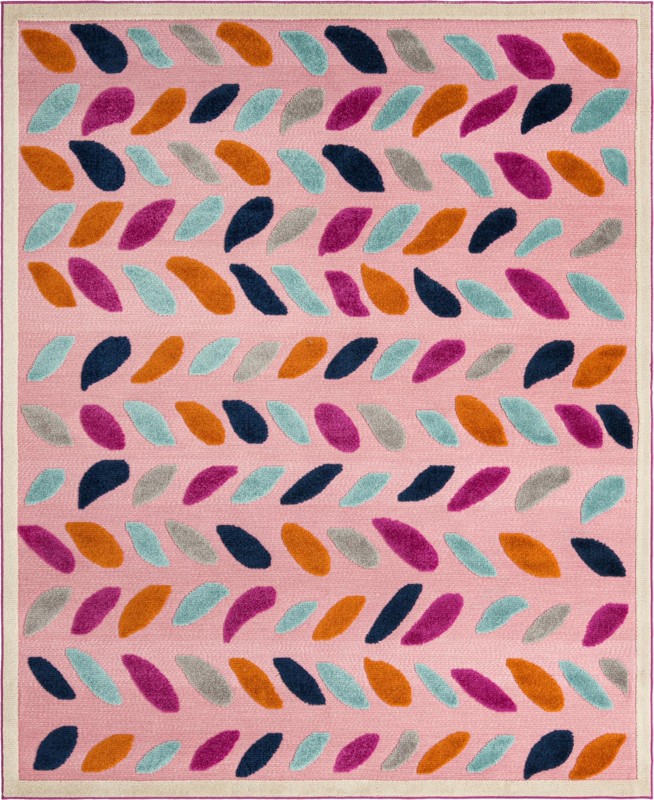 7' 10 x 10' Boyd · Border Outdoor Rug, pink