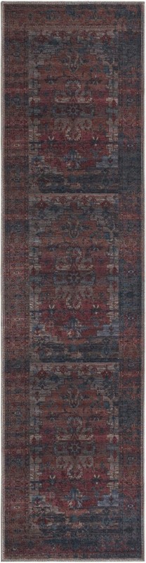 Teague · Border rug, antique red