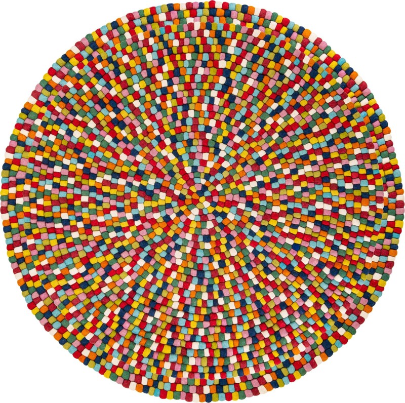10' x 10' Hawthorne · Abstract Wool Rug, multi