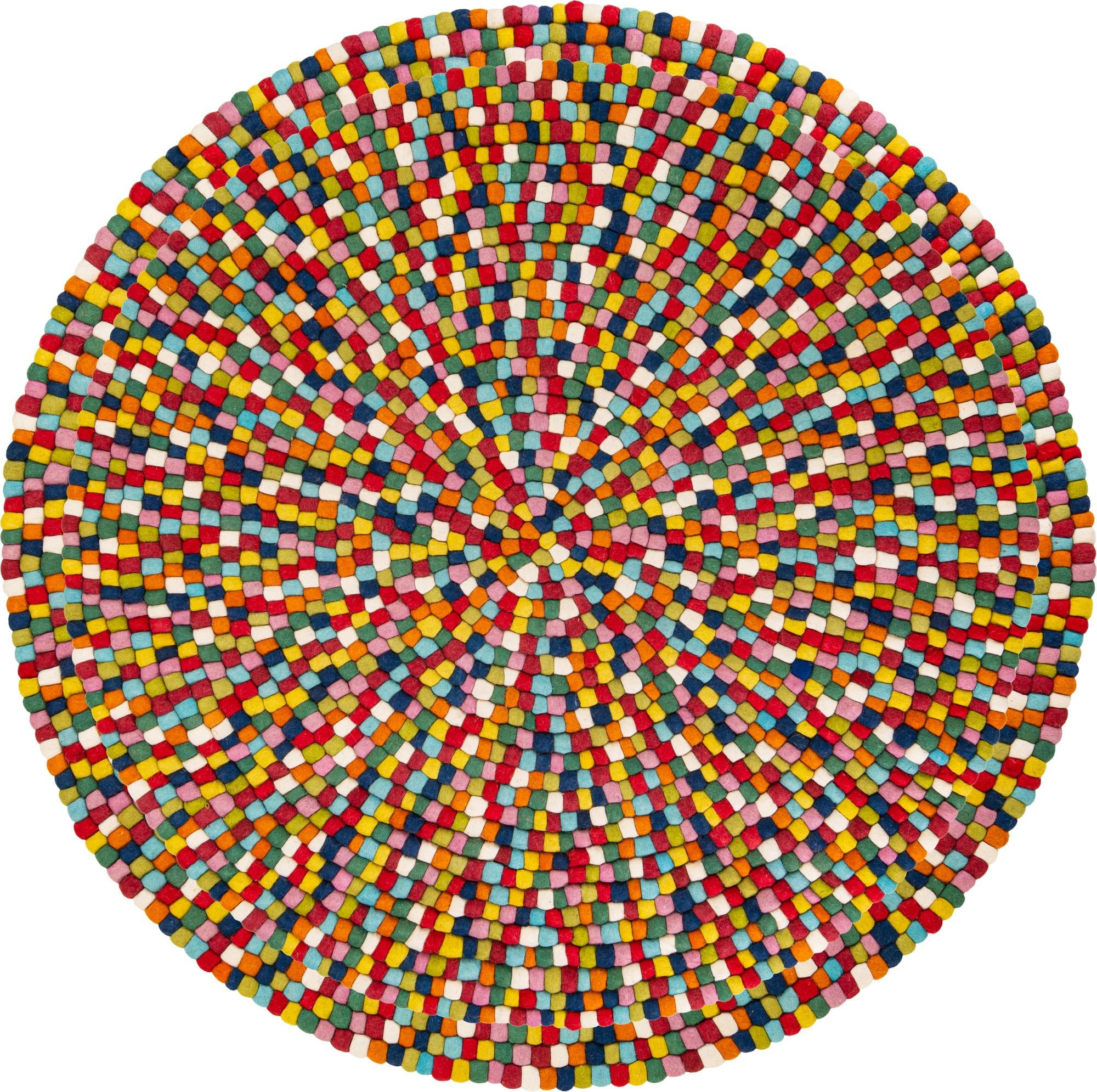 10' x 10' Hawthorne · Abstract Wool Rug, multi