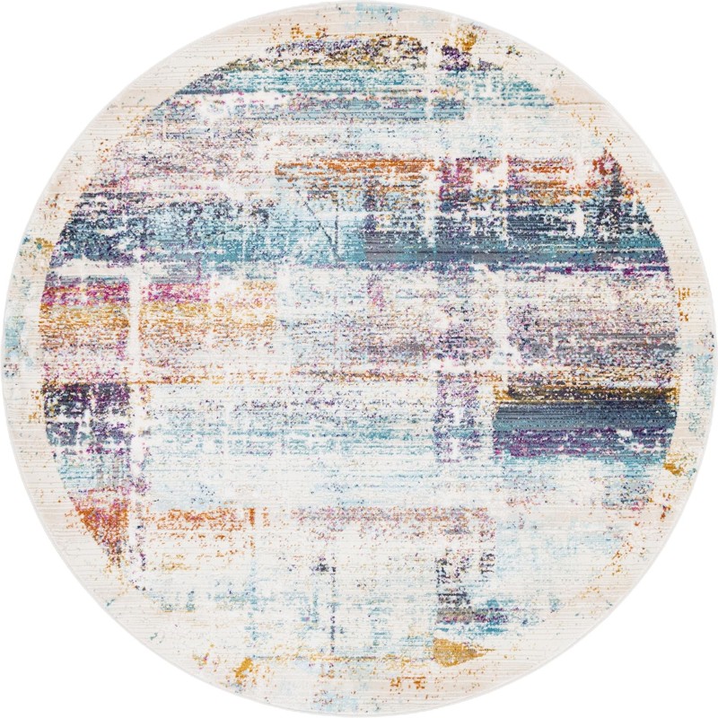 5' 2 x 5' 2 Leverett · Abstract rug, multi