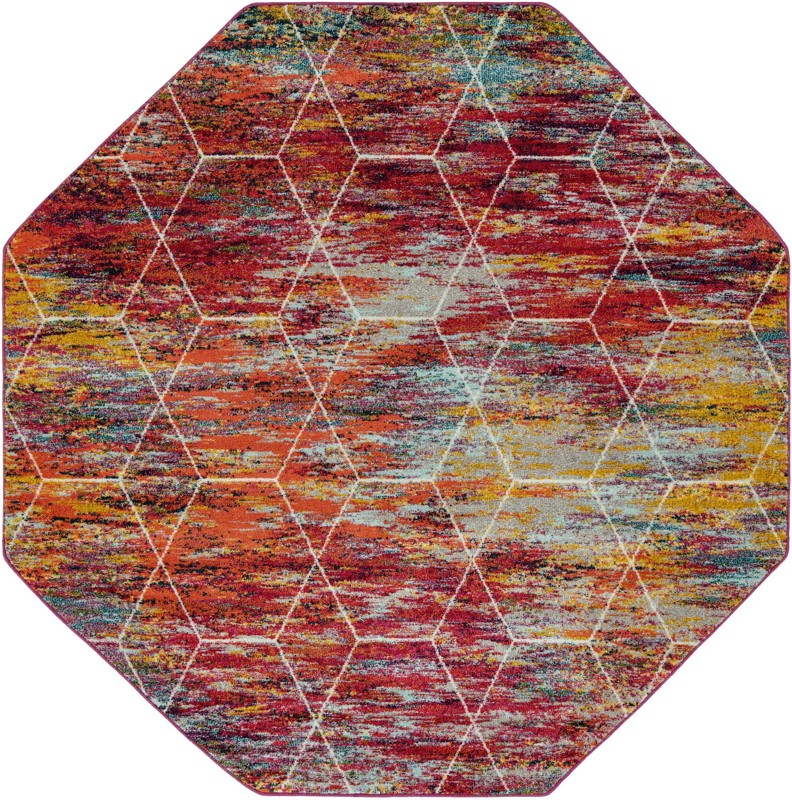 7' 10 x 7' 10 Galloway · Abstract rug