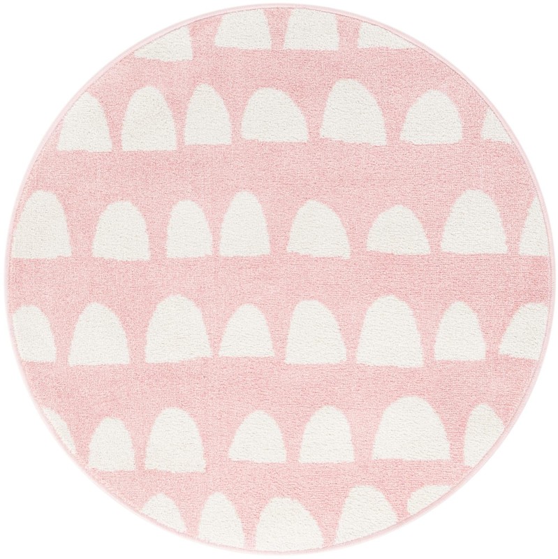 Halloran · Geometric rug, pink