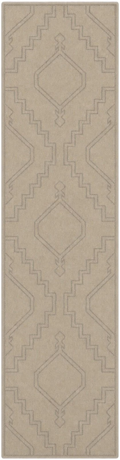 2' x 8' Sullivan · Diamond rug, ivory