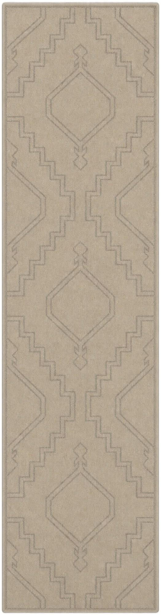 2' x 8' Sullivan · Diamond rug, ivory