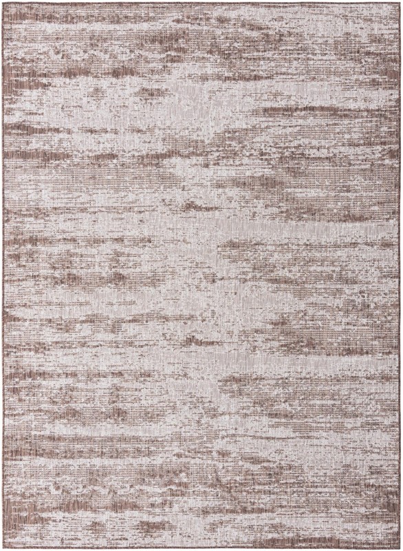 Henley · Abstract Outdoor Rug, brown