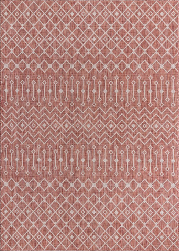 Kearney · Diamond Outdoor Rug, rustred