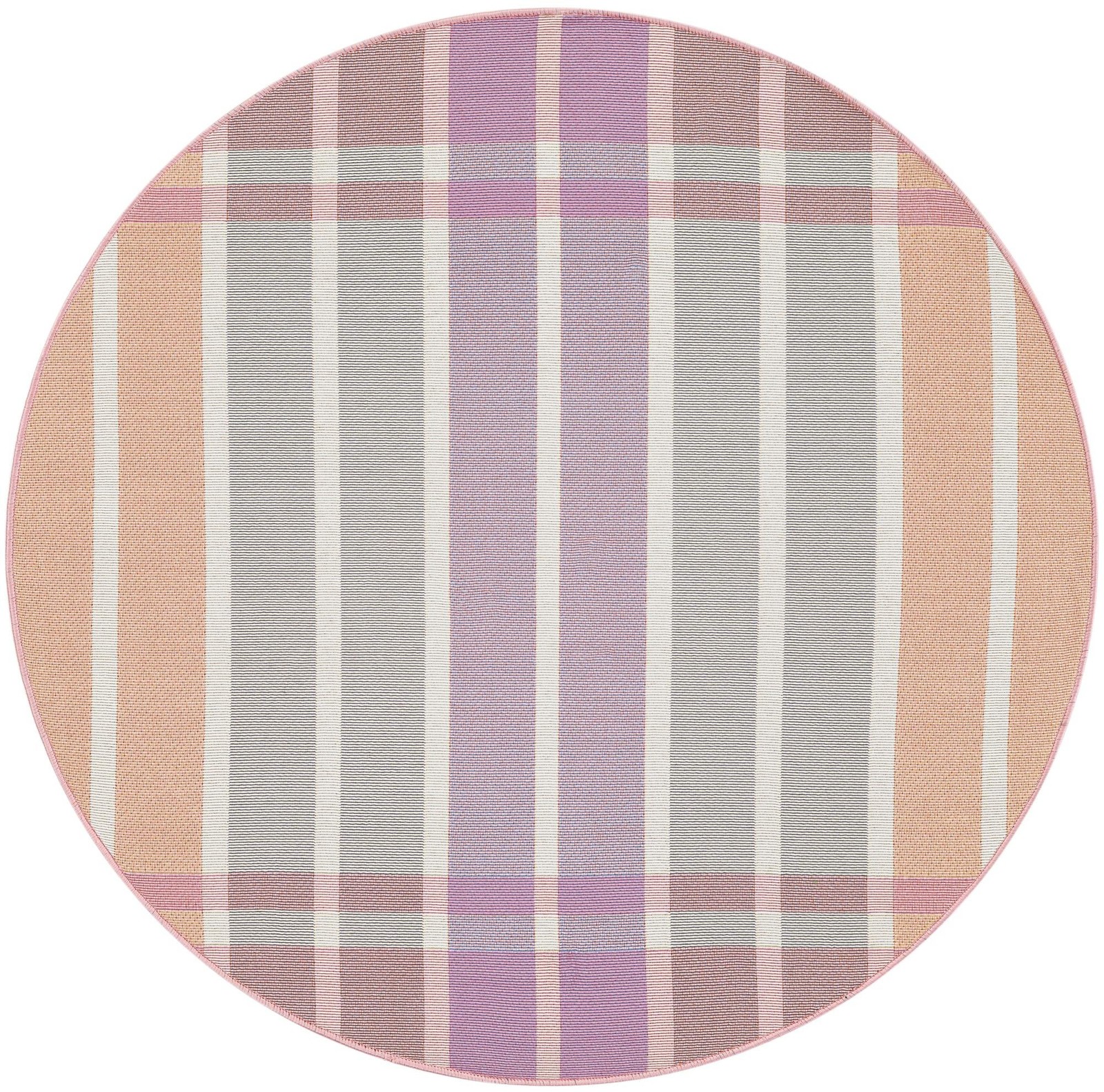 4' x 4' Lomax · Lines Outdoor Rug