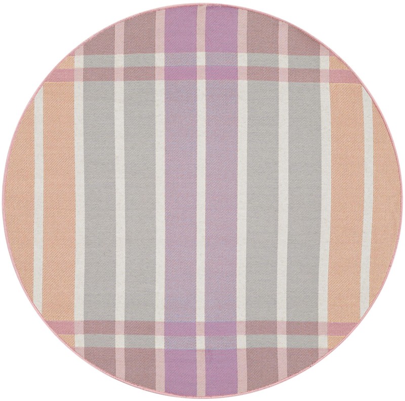4' x 4' Lomax · Lines Outdoor Rug
