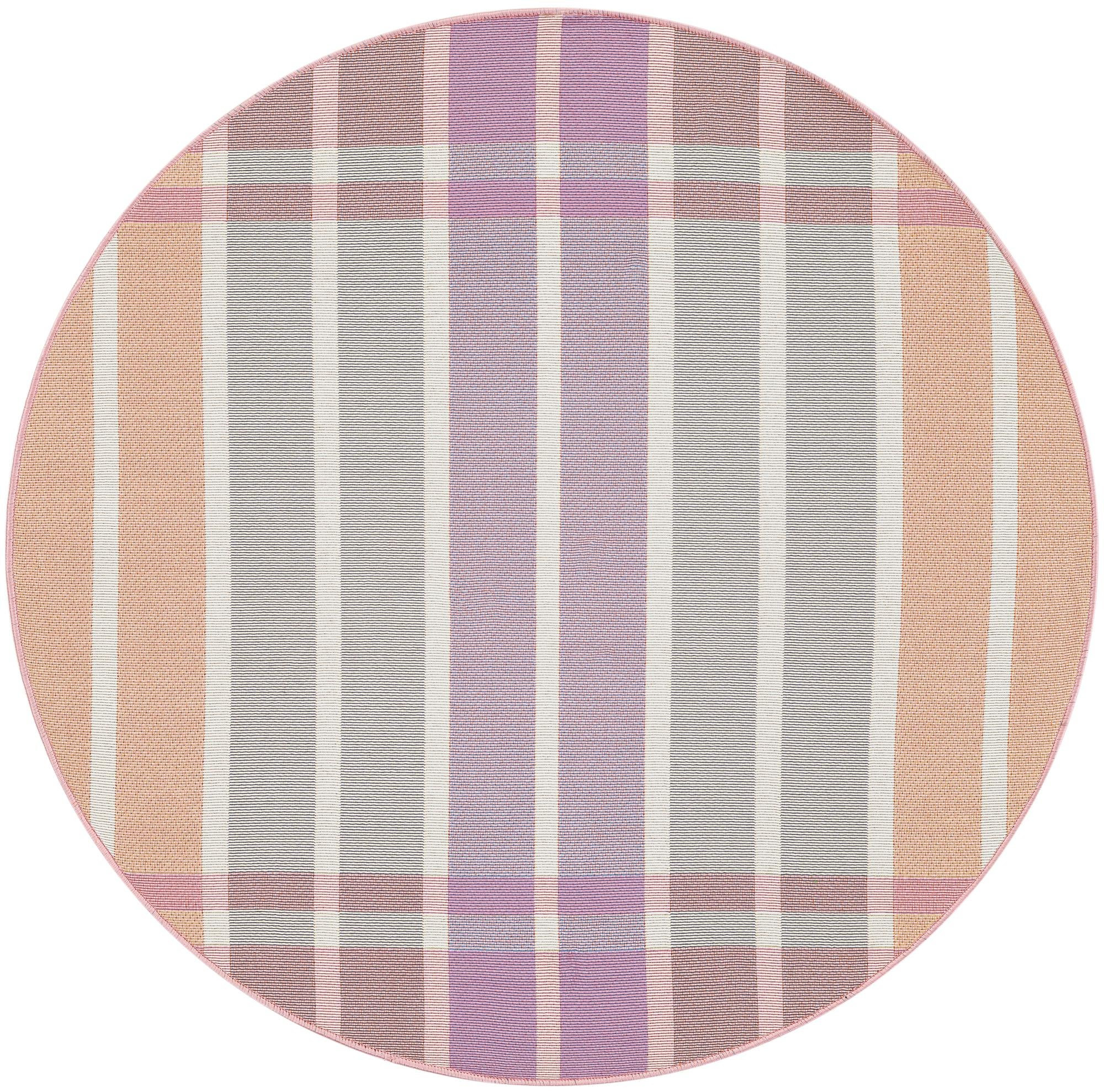 4' x 4' Lomax · Lines Outdoor Rug