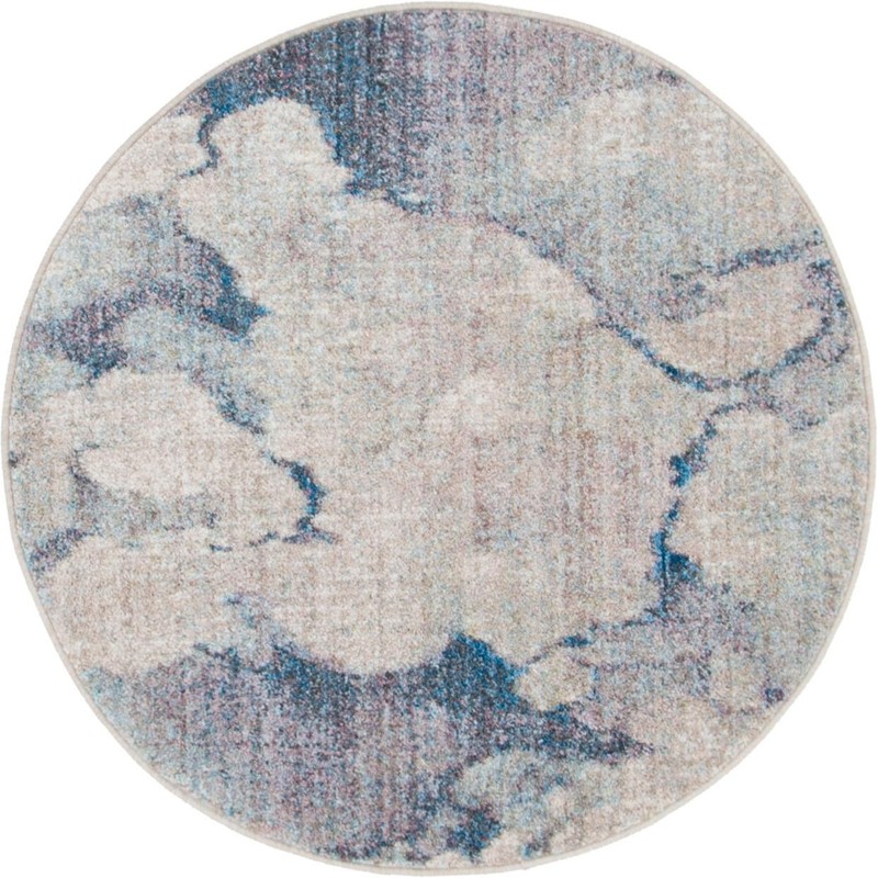 3' 3 x 3' 3 Harper · Abstract rug, multi
