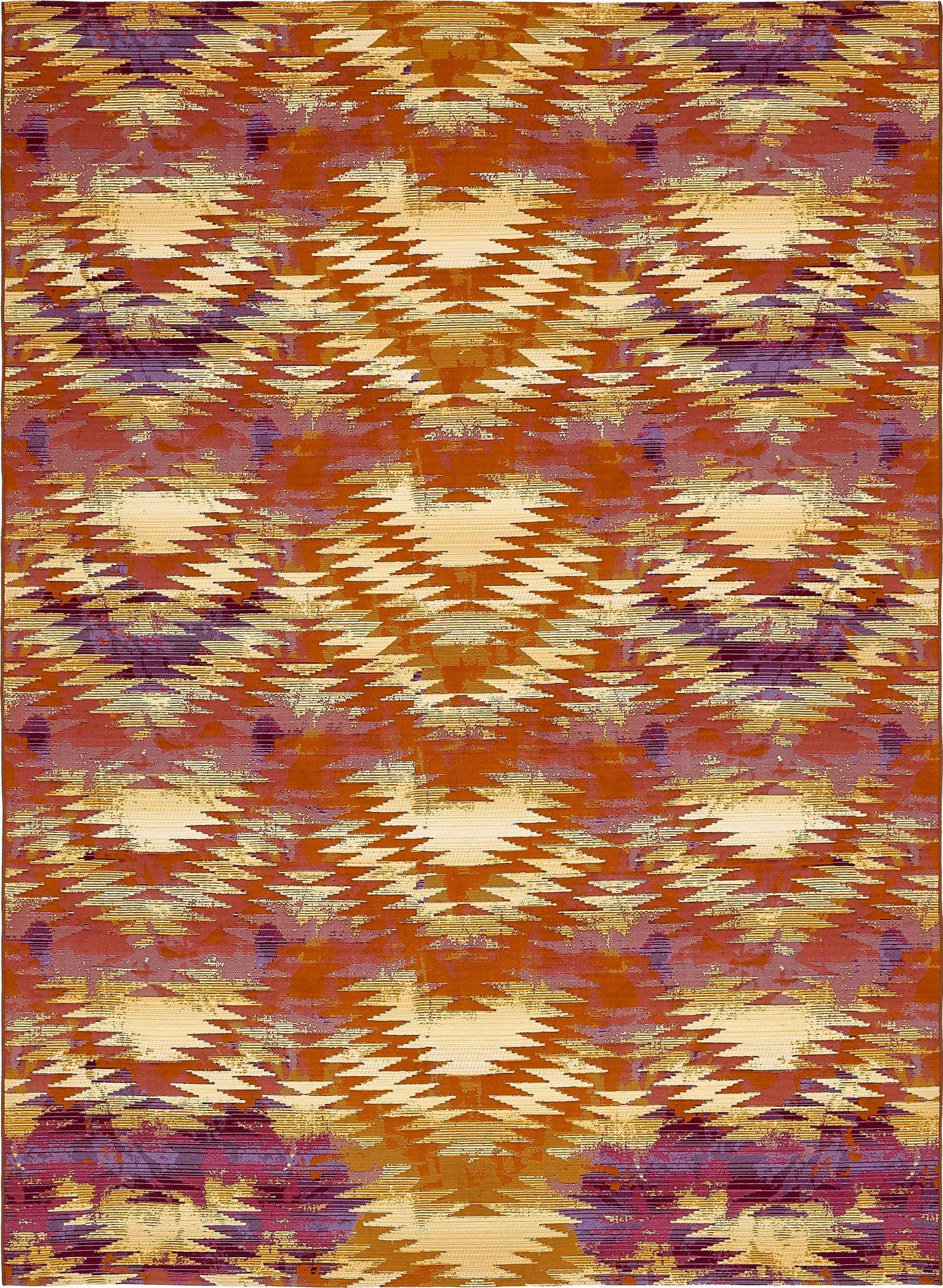 8' x 11' 4 Lomax · Geometric Outdoor Rug