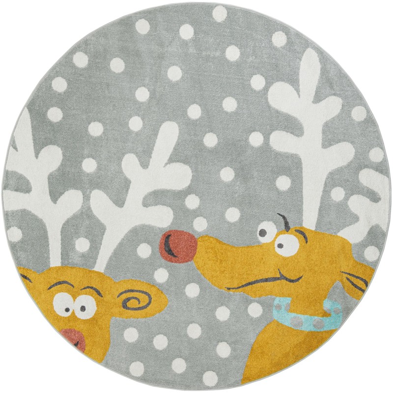 Dove · Pictoral rug, gray