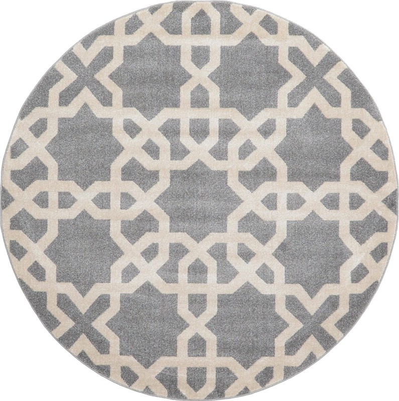 6' x 6' Truman · Rug, dgray