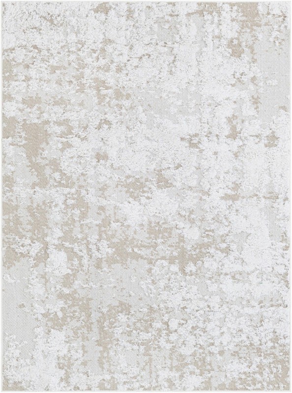 Coxwell · Abstract rug, ivory and beige