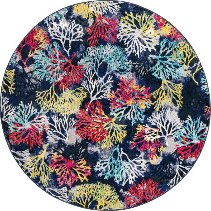 Tempe · Floral / botanical rug, multi