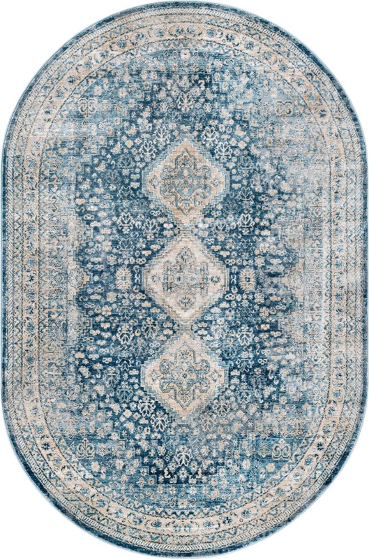 Greenbriar · Border rug, navy