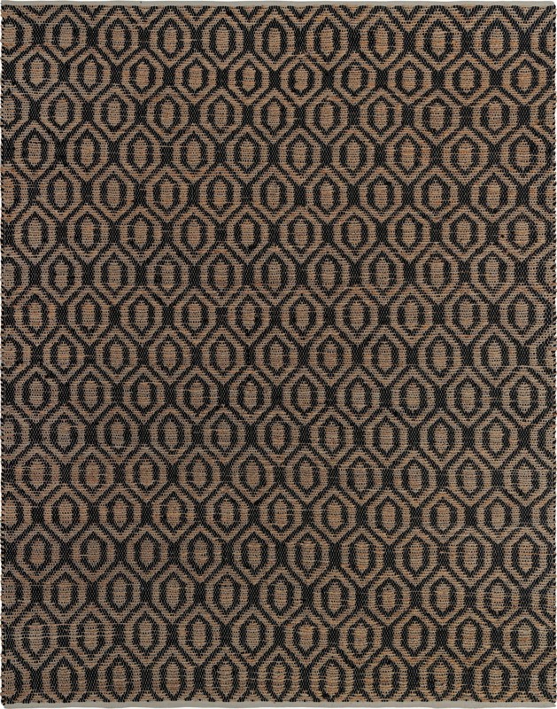 9' x 12' Hops · Geometric Chindi Rug