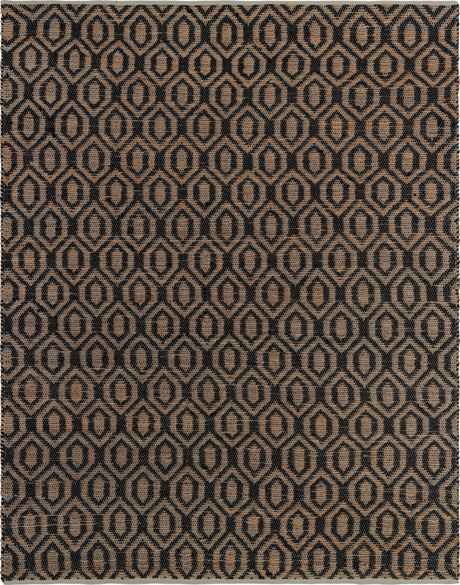 9' x 12' Hops · Geometric Chindi Rug
