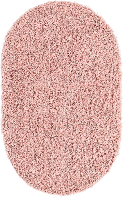 7' 10 x 10' Dunham · Solid shag rug, dusty rose