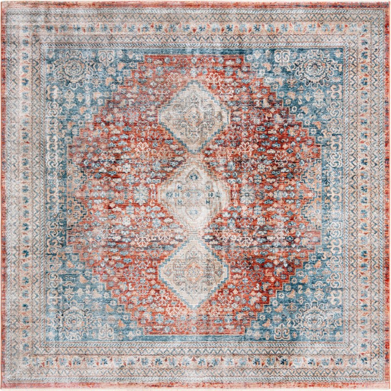 Greenbriar · Border rug, red