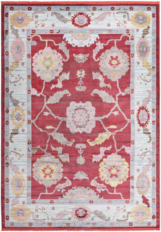 Pope · Border rug, red