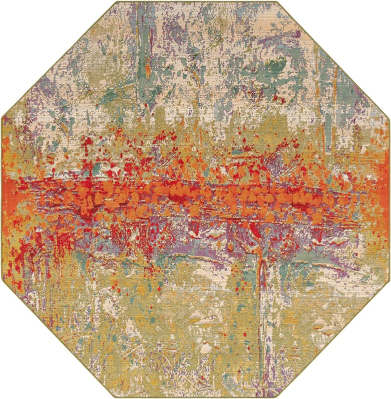 7' x 7' Lomax · Abstract Outdoor Rug