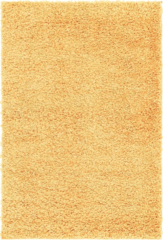 6' x 9' Dunham · Solid Shag Rug, yellow