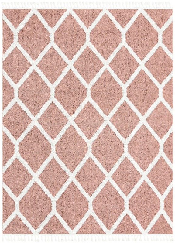 7' 10 x 10' Kirkwood · Diamond rug, pink