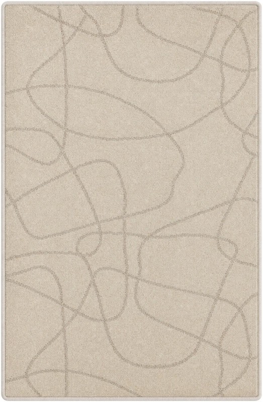 Purcell · Abstract rug, ivory