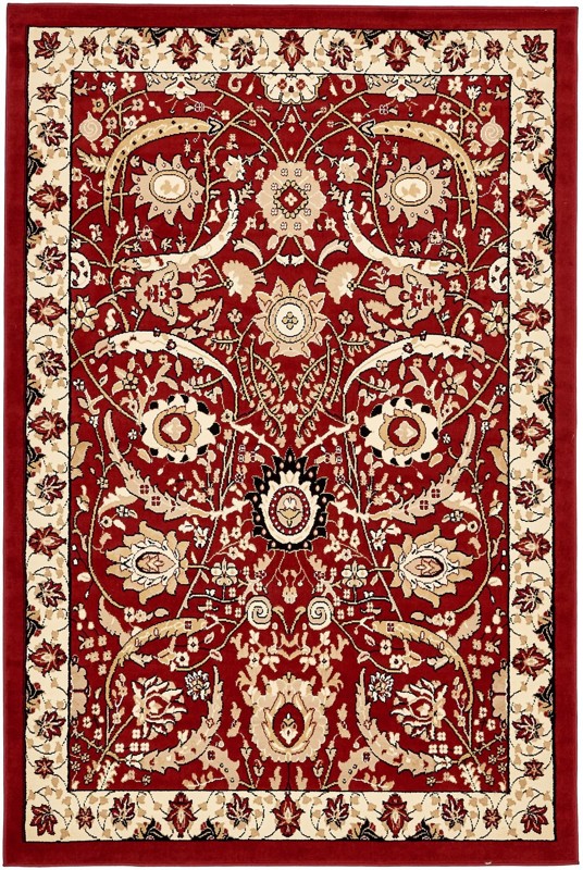Akers · Persian rug, red and cream