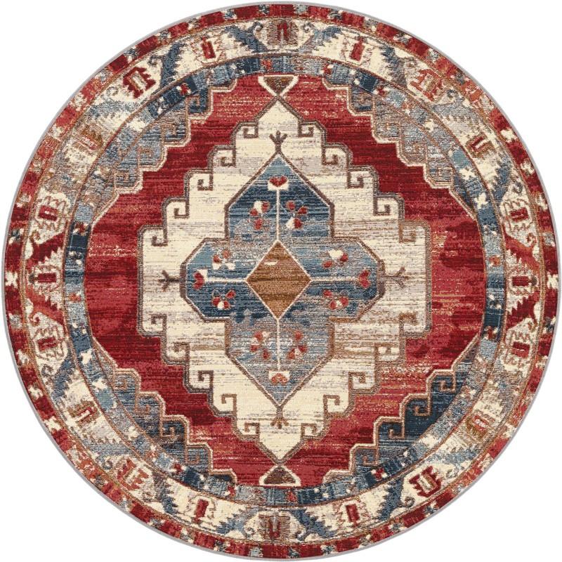 5' x 5' Lomax · Border Outdoor Rug