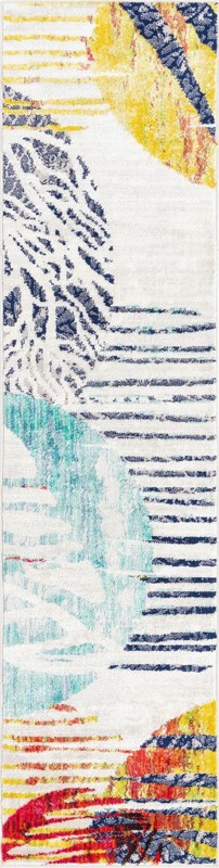 2' x 8' Dagwell · Abstract rug, multi