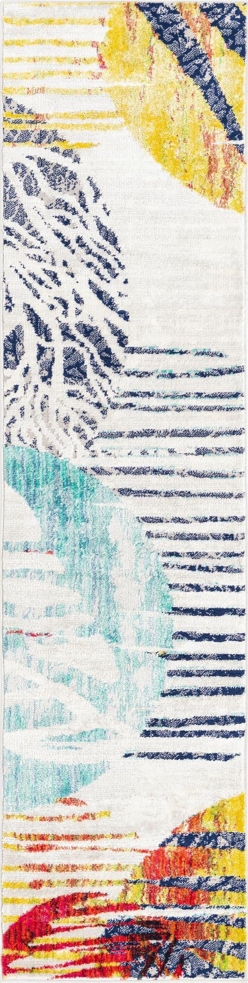 2' x 8' Dagwell · Abstract rug, multi