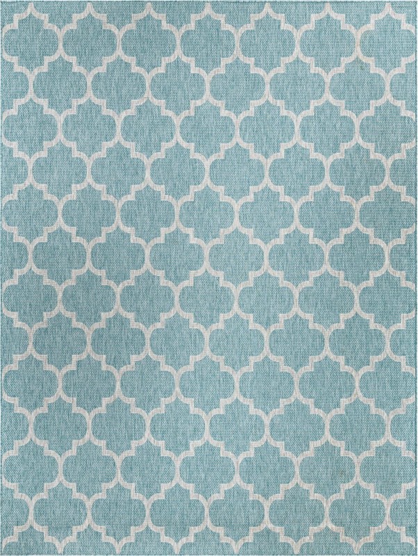 9' x 12' Fanshawe · Geometric Outdoor Rug