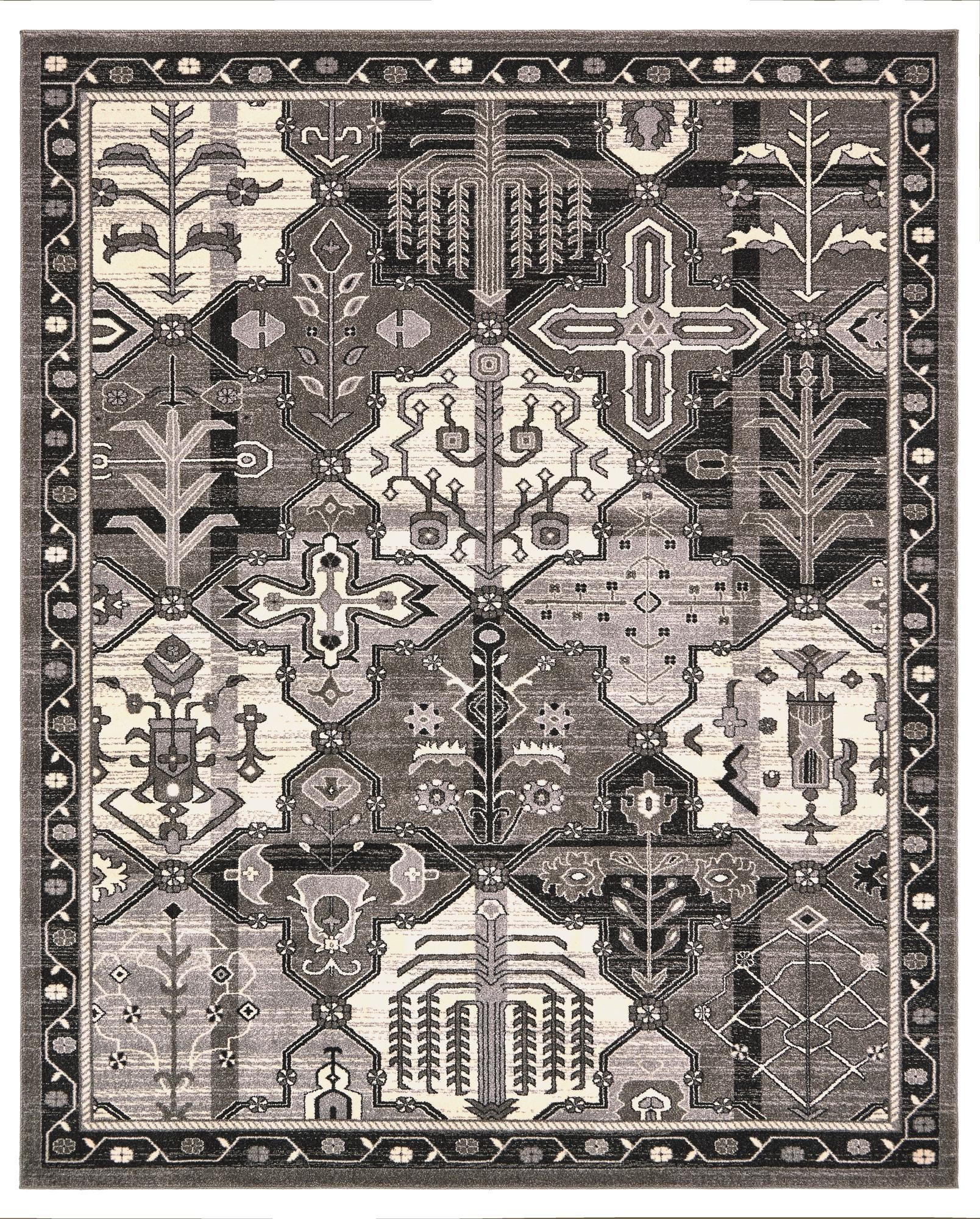 7' 10 x 10' Parsons · Border rug