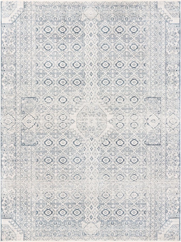 Bradshaw · Border rug, gray