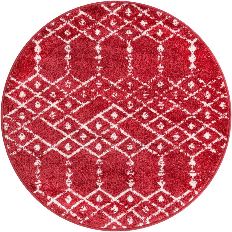 3' x 3' Newcomb · Diamond rug