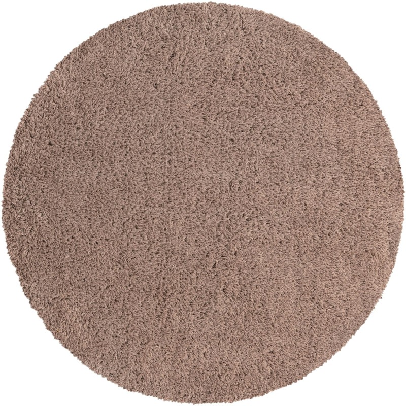 6' 7 x 6' 7 Olympia · Solid shag rug, khaki