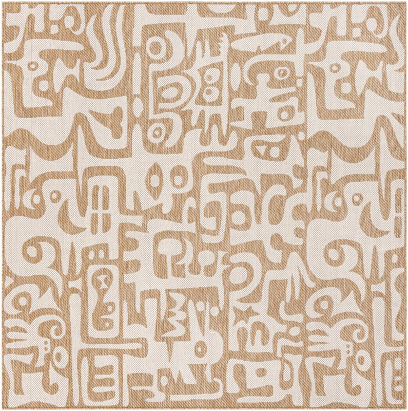 Hungerford · Abstract Outdoor Rug, taupe