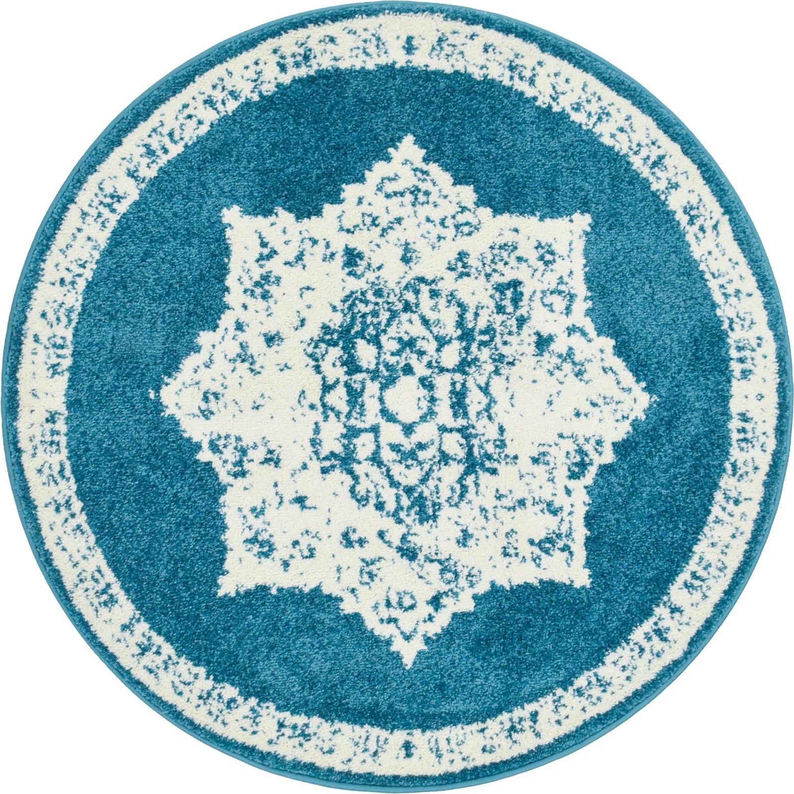 3' 3 x 3' 3 Thurston · Border rug