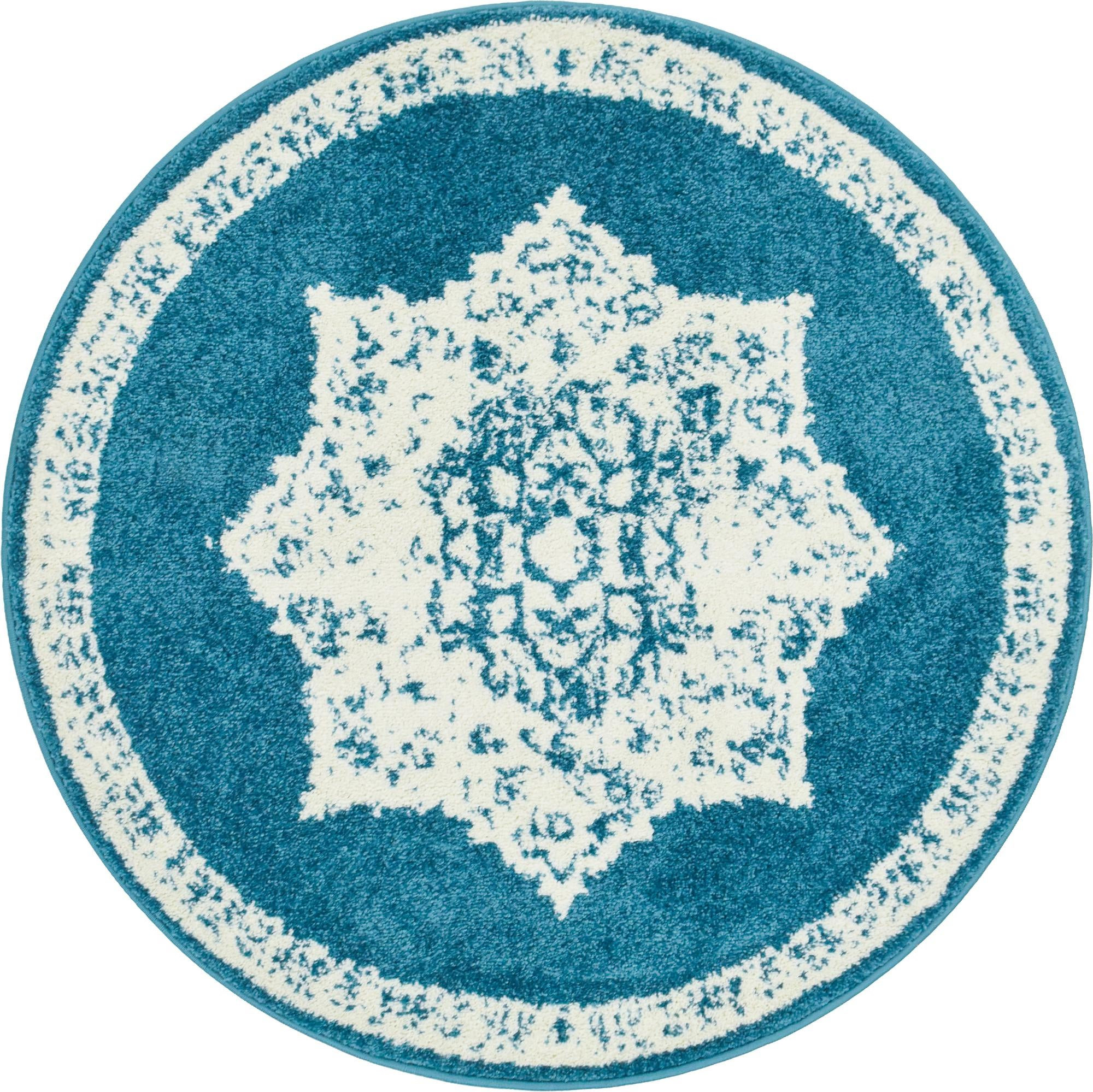 3' 3 x 3' 3 Thurston · Border rug