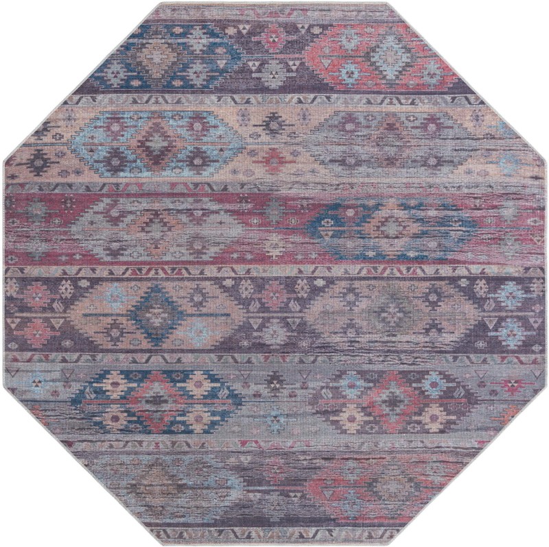 7' 10 x 7' 10 Bascom · Geometric Washable Rug, multi