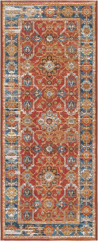 2' x 5' Lomax · Abstract Outdoor Rug