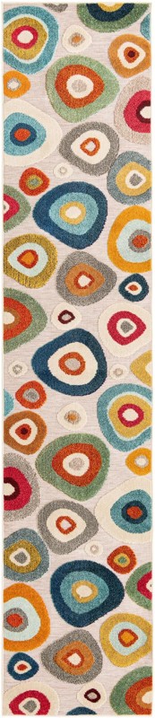 Fielding · Abstract Outdoor Rug, multi beige
