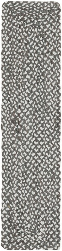 1' 2 x 5' 1 Heywood · Solid Chindi Rug, gray